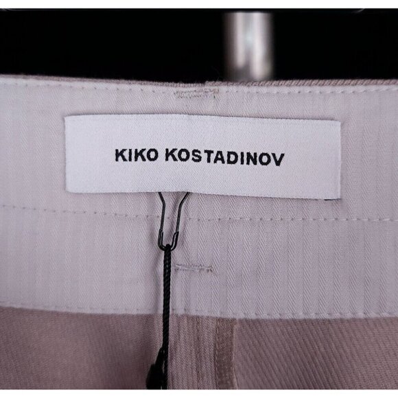 Kiko Kostadinov Giran Trousers by Kiko Kostadinov 46 S Beige NWT - Picture 10 of 15